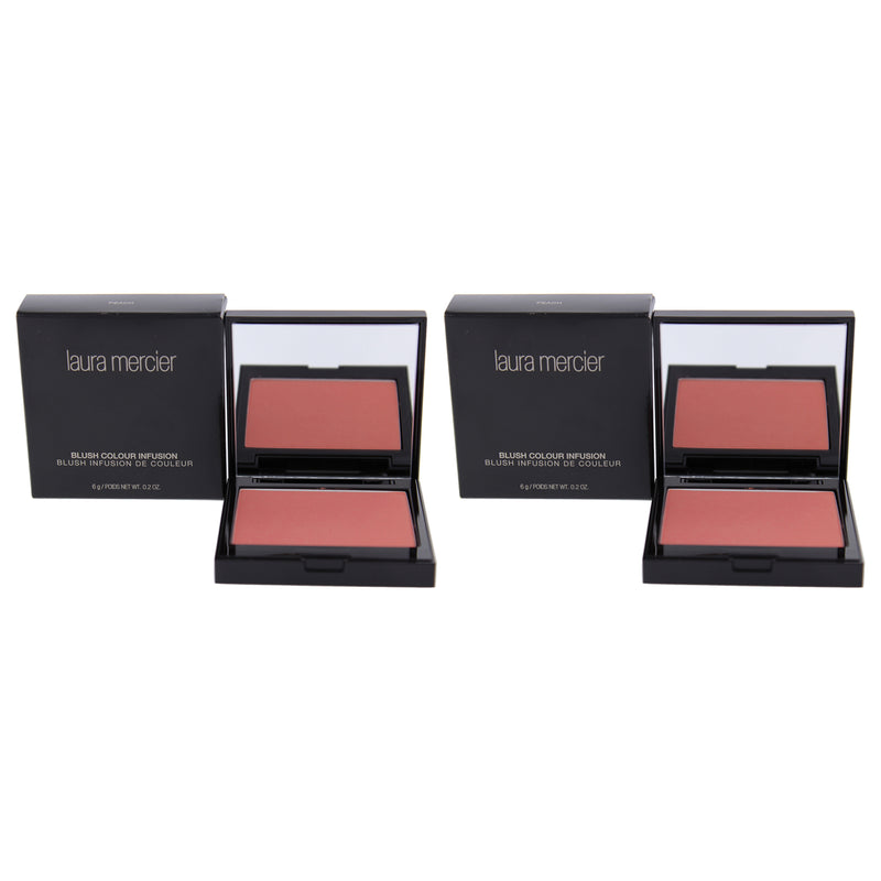 Laura Mercier Blush Colour Infusion - Peach by Laura Mercier for Women - 0.2 oz Blush - Pack of 2