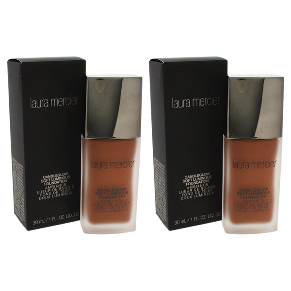 Laura Mercier Candleglow Soft Luminous Foundation - Chestnut by Laura Mercier for Women - 1 oz Foundation - Pack of 2