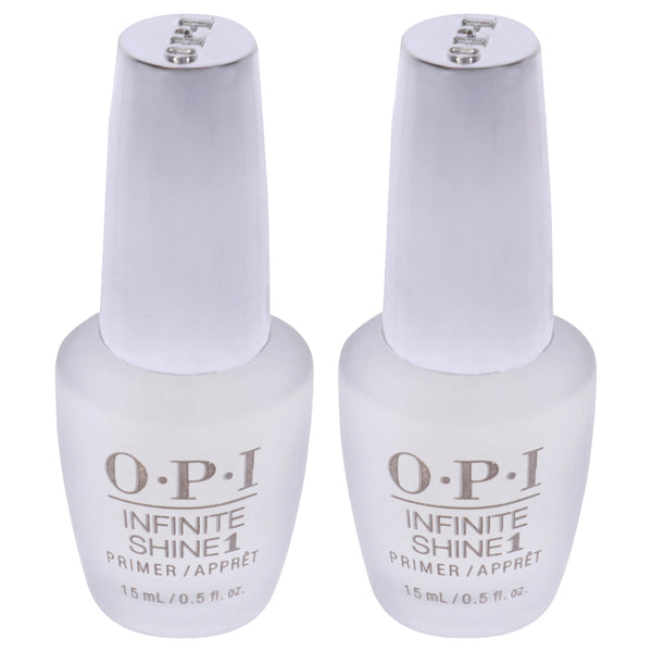 OPI Infinite Shine 1 Primer IS T11 - ProStay Base Coat by OPI for Women - 0.5 oz Nail Polish - Pack of 2