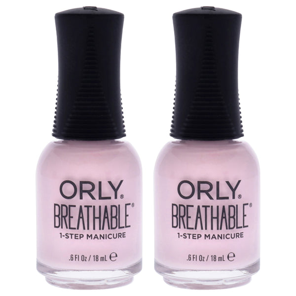 Orly Breathable Treatment Plus Color - 20913 Pamper Me by Orly for Women - 0.6 oz Nail Polish - Pack of 2