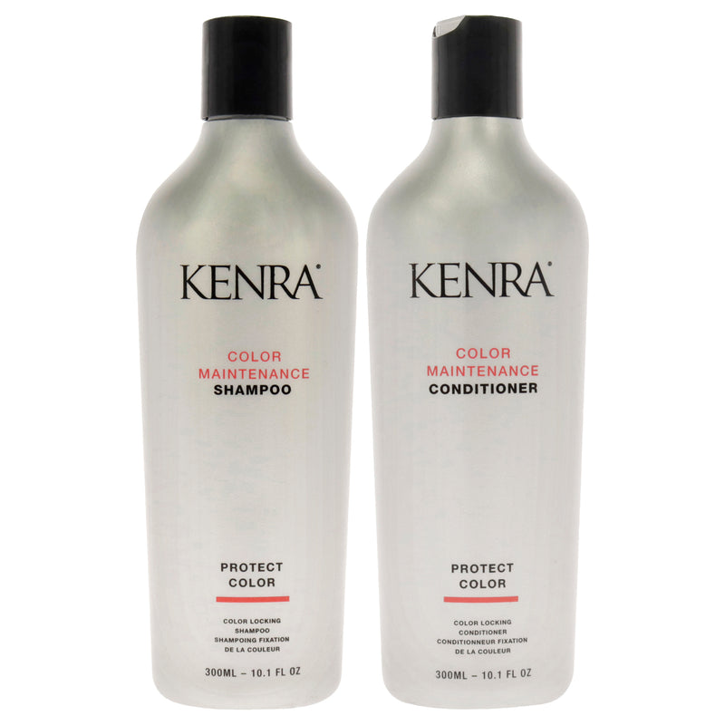 Kenra Color Maintenance Shampoo and Conditioner Kit by Kenra for Unisex - 2 Pc Kit 10.1oz Shampoo, 10.1 Conditioner