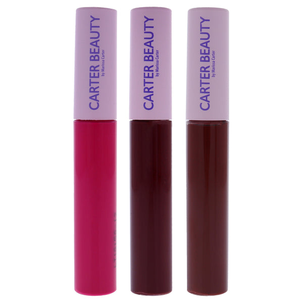 Carter Beauty Free Speech Lip Tint - 3NA-Josephine-Emma Kit by Carter Beauty for Women - 3 Pc Kit 3 x 0.26oz Lipstick
