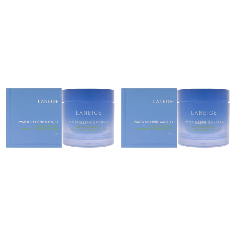 Laneige Water Sleeping Mask by Laneige for Unisex - 2.3oz Mask - Pack of 2