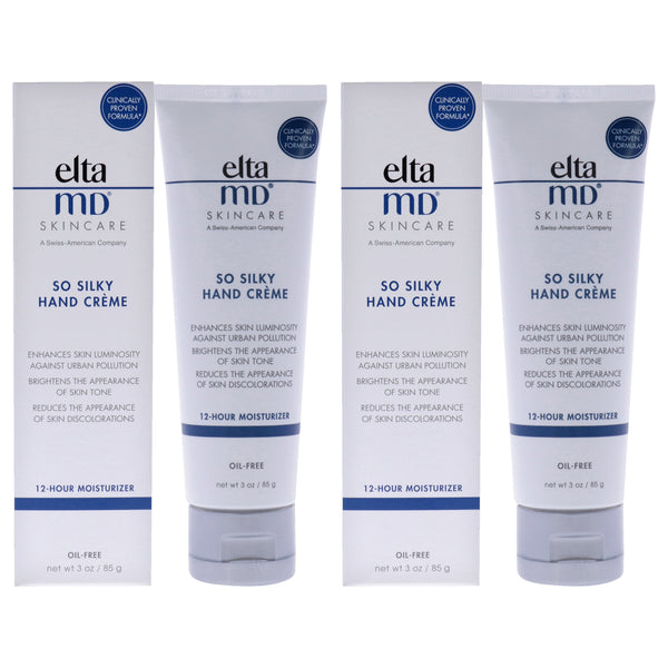 EltaMD So Silky Hand Creme by EltaMD for Unisex - 3 oz Cream - Pack of 2