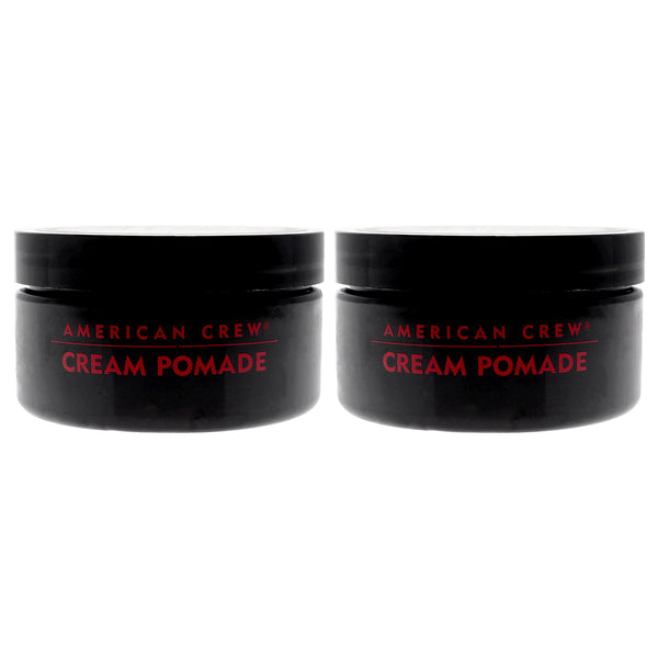 American Crew Cream Pomade by American Crew for Men - 3 oz Cream - Pack of 2