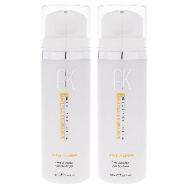 Global Keratin Hair Taming System Leave-In Conditioning Cream by Global Keratin for Unisex - 4.4 oz Cream - Pack of 2