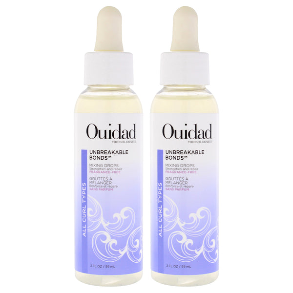 Ouidad Unbreakable Bonds Mixing Drops by Ouidad for Unisex - 2 oz Treatment - Pack of 2