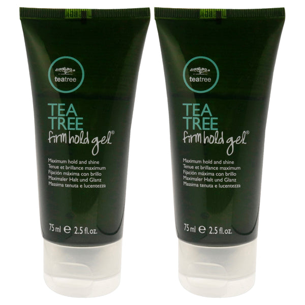Paul Mitchell Tea Tree Firm Hold Gel by Paul Mitchell for Unisex - 2.5 oz Gel - Pack of 2