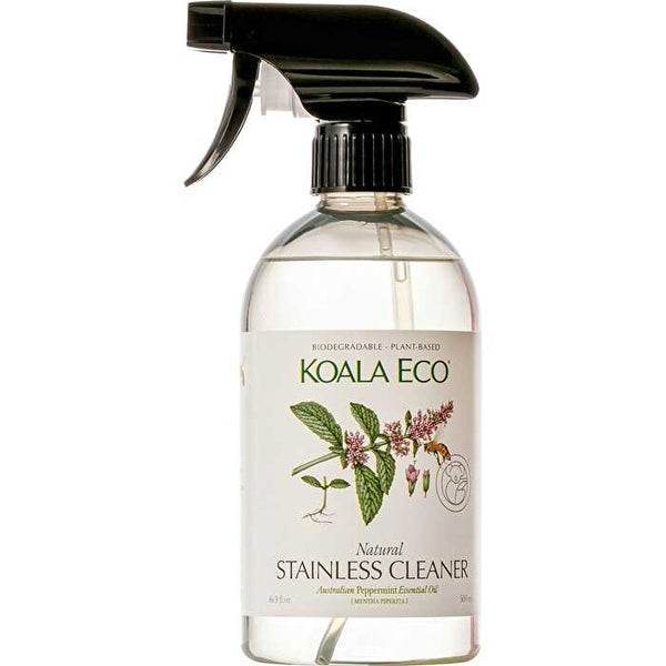 Koala Eco Stainless Steel Cleaner Peppermint Essential Oil 500ml