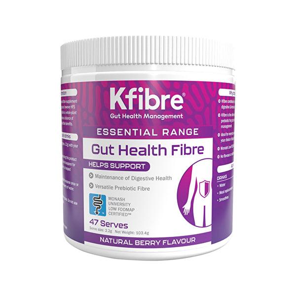 Kfibre Essential Gut Health Fibre Natural Berry Tub 103.4g