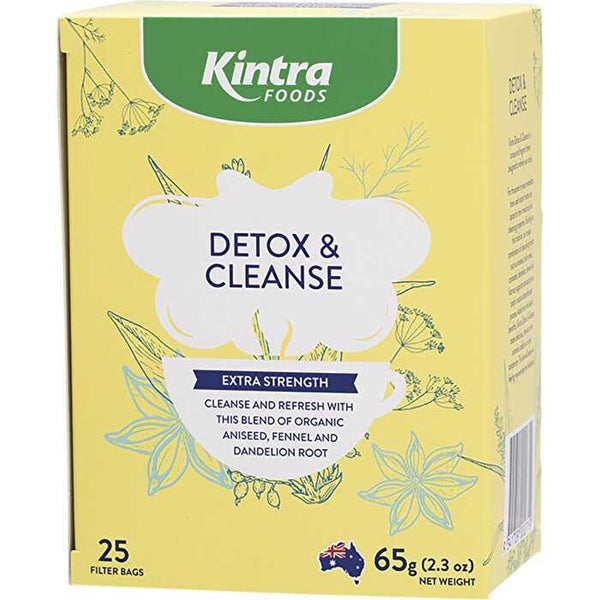 Kintra Foods Herbal Tea Bags Detox & Cleanse 25pk