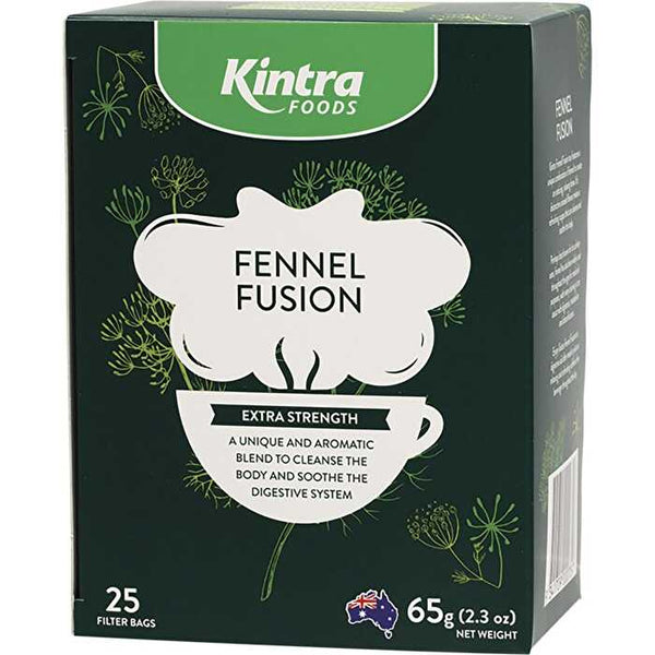 Kintra Foods Herbal Tea Bags Fennel Fusion 25pk