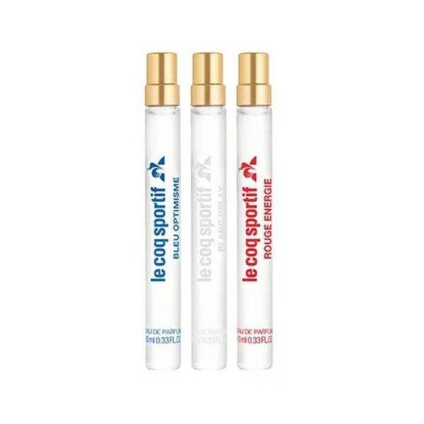 Le Coq Sportif Unisex Mini Set Eau De Parfum (rouge Energie & Bleu Optimisme & Blanc Relax) 3x 10ml