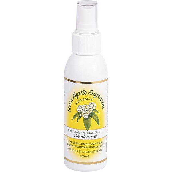 Lemon Myrtle Fragrances Deodorant Aluminium Free 125ml