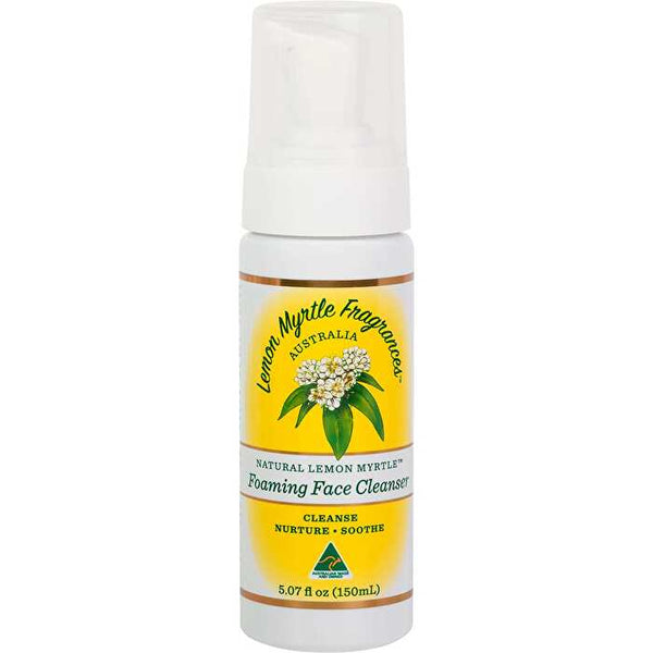 Lemon Myrtle Fragrances Foaming Face Cleanser 150ml