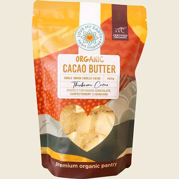 Love My Earth Organic Cacao Butter 250g