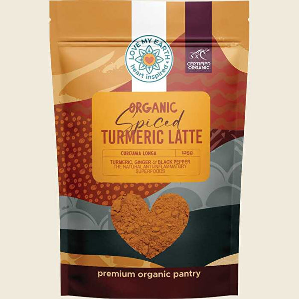 Love My Earth Organic Spiced Turmeric Latte 125g