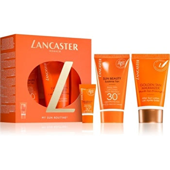 Lancaster Set (sun Routine Spf 30 Fc & Sun Routine Spf 30 Bm 50ml & Golden Tan Maximizer Fsl 50ml) 3ml