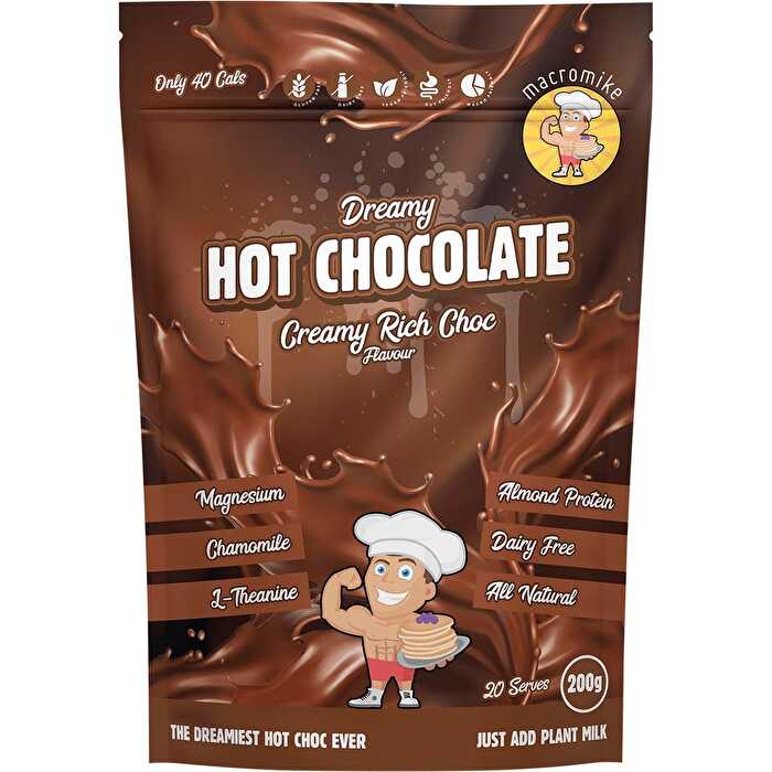 Macro Mike Dreamy Hot Chocolate Creamy Rich Choc 200g