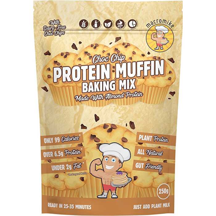 Macro Mike Protein Muffin Baking Mix Choc Chip 250g
