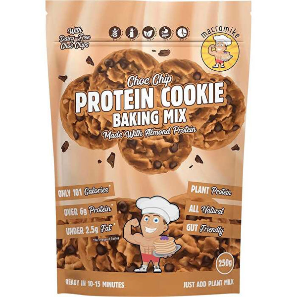 Macro Mike Protein Cookie Baking Mix Choc Chip 250g