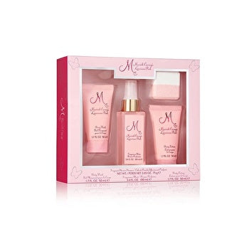 Mariah Carey Luscious Pink 4pc Set - Body Mist & Body Lotion 50ml & Shower Gel 50ml & Shower Balm 75ml 100ml