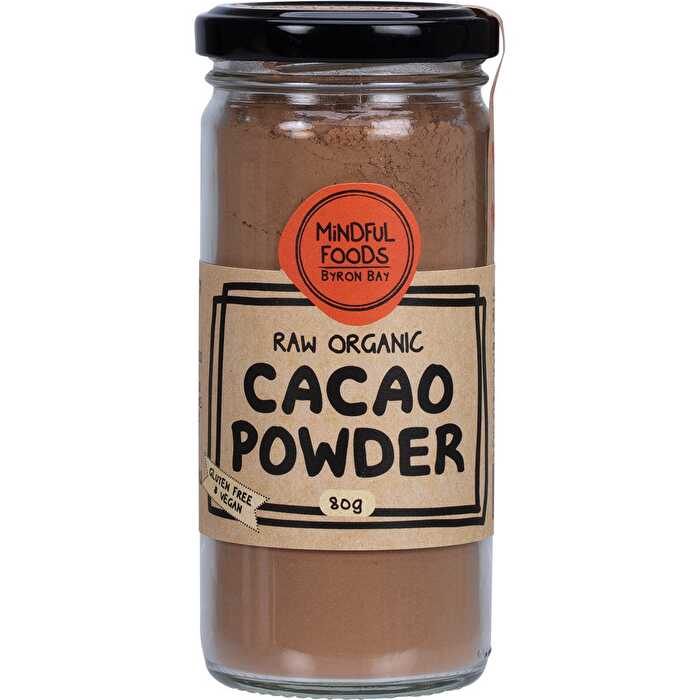 Mindful Foods Cacao Powder Raw Organic 80g