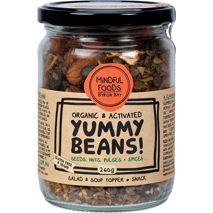 Mindful Foods Yummy Beans Organic & Activated 260g
