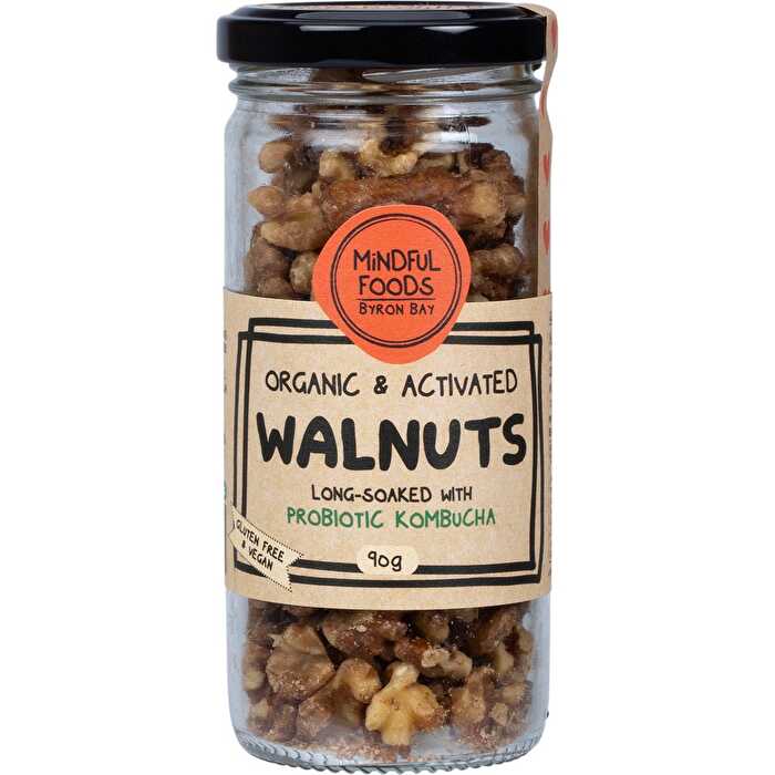 Mindful Foods Walnuts Organic & Activated 90g