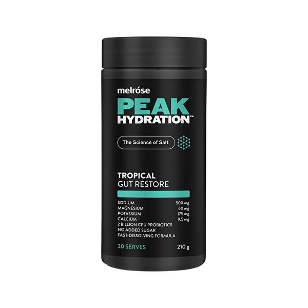 Melrose Health Melrose Peak Hydration Gut Restore Tropical 210g