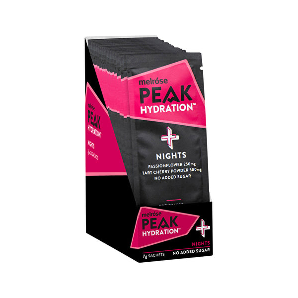 Melrose Health Melrose Peak Hydration + Nights Dark Cherry Sach 7g X20
