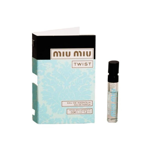 Miu Miu Twist Eau De Magnolia Woman Eau De Parfum Vials 1.2ml