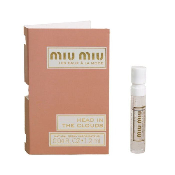 Miu Miu Les Eaux A La Mode Head In The Clouds Woman Eau De Toilette Vials 1.2ml