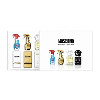 Moschino Unisex Mini Set (fresh Eau De Toilette & Fresh Gold Eau De Parfum & Toy 2 Eau De Parfum & Toy Boy Eau De Parfum) 4x 5ml