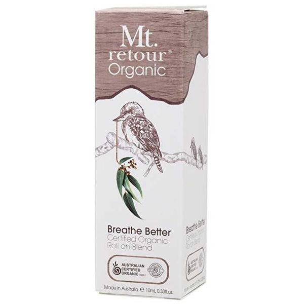 Mt Retour Essential Oil 100% Breathe Better Blend Roll-on 10ml