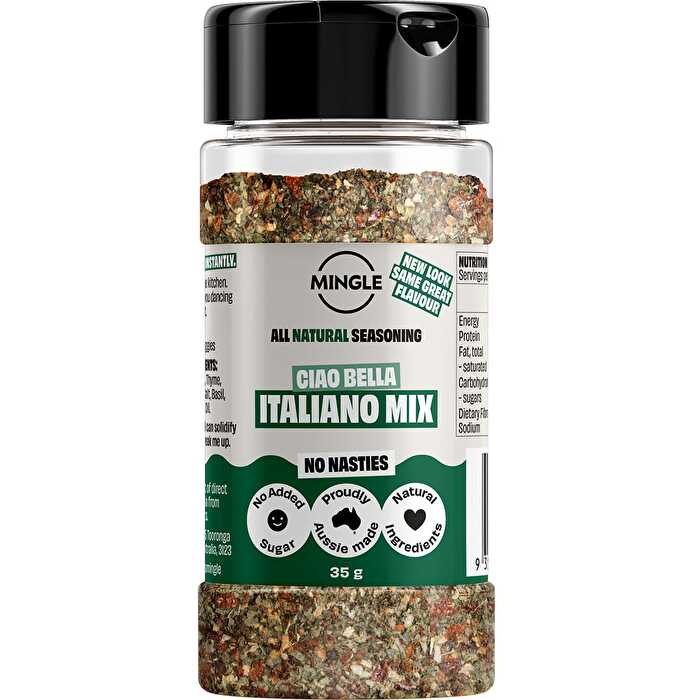 Mingle Ciao Bella Italian Mix All Natural Seasoning 10x35g