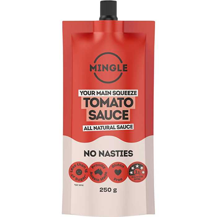 Mingle Tangy Tomato All Natural Sauce 10x250g