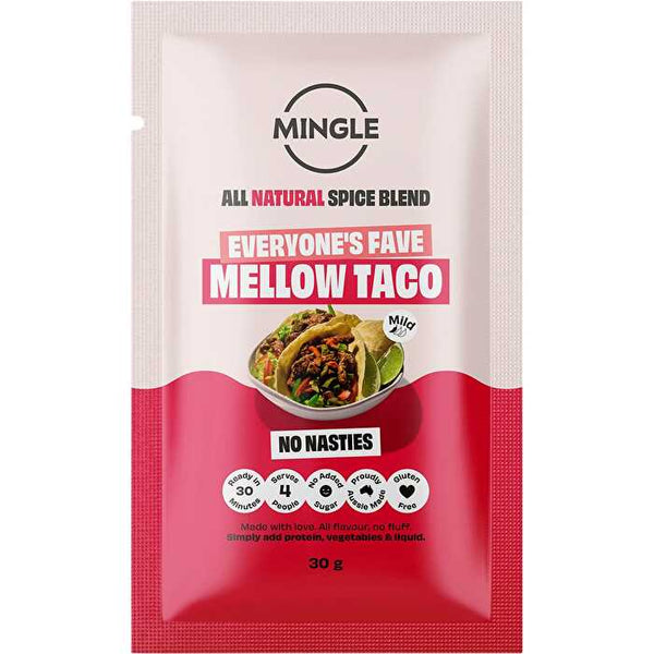 Mingle Mellow Taco All Natural Recipe Base 12x30g