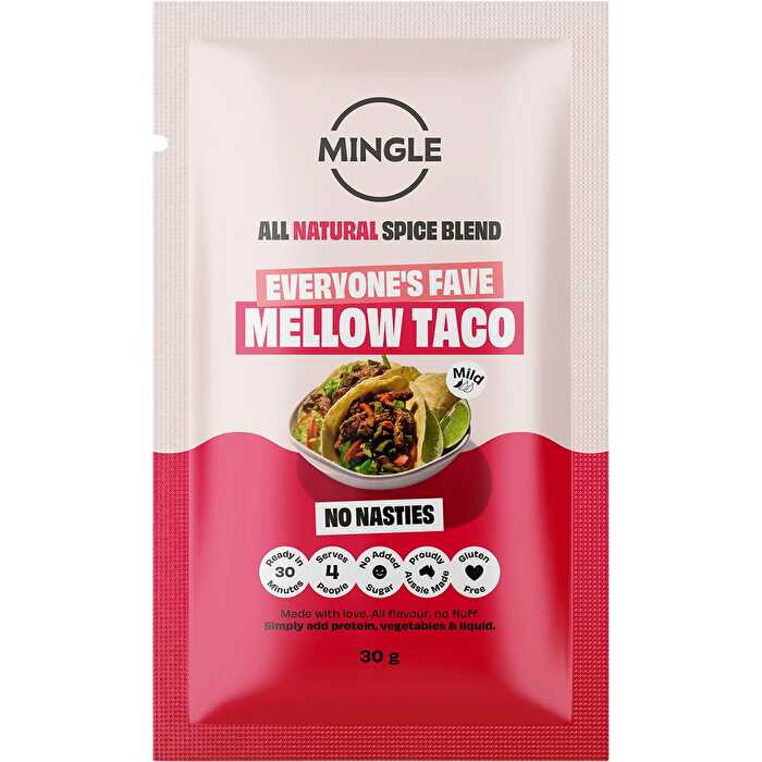 Mingle Mellow Taco All Natural Recipe Base 12x30g