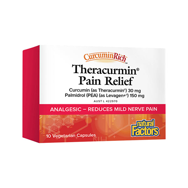 Natural Factors Theracurmin Pain Relief 10vc