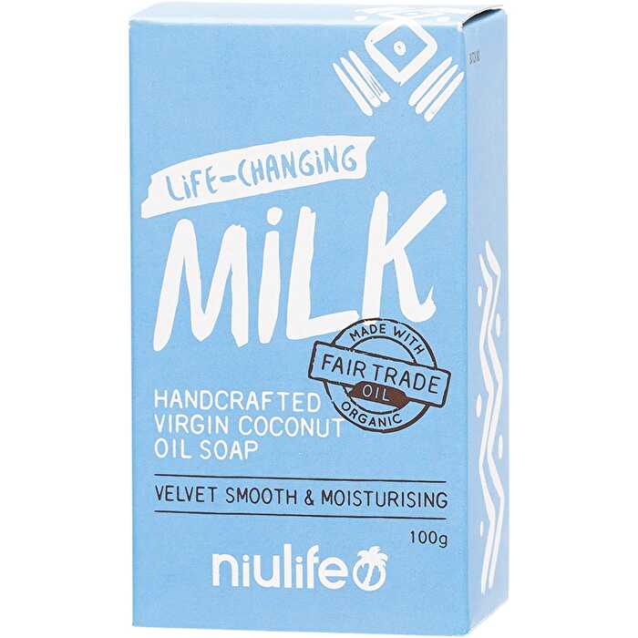 Niulife Coconut Oil Soap Coconut Milk 100g