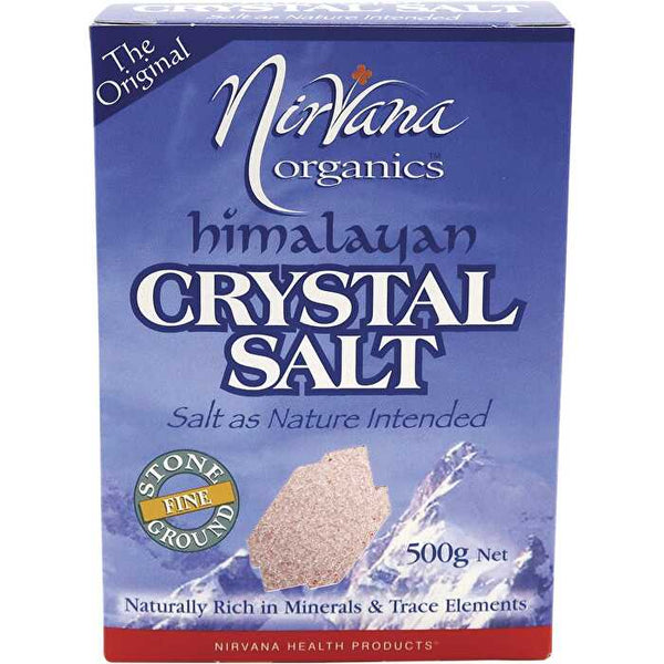 Nirvana Organics Himalayan Salt Fine 500g