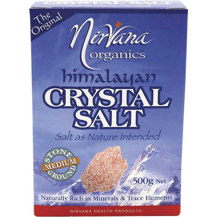 Nirvana Organics Himalayan Salt Medium 500g