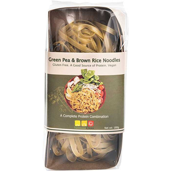Nutritionist Choice Rice Noodles Green Pea & Brown 180g