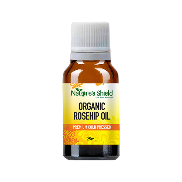 Nature's Shield Organic Rosehip Oil 25ml