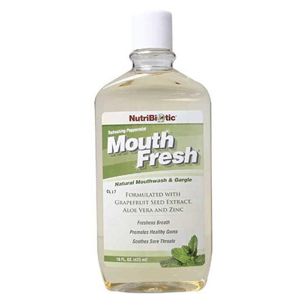 Nutribiotic Mouthwash Peppermint 473ml