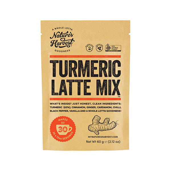 Nature's Harvest Organic Turmeric Latte Mix 60g