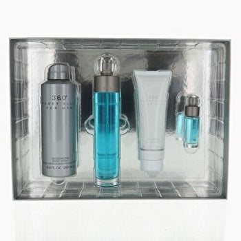 Perry Ellis 360° Man Set Eau De Toilette & Body Spray 170g & Eau De Toilette 7.5ml & Sg 90ml 100ml