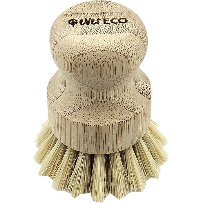 Ever Eco Veggie Scrubber Bamboo Handle, Sisal Bristles