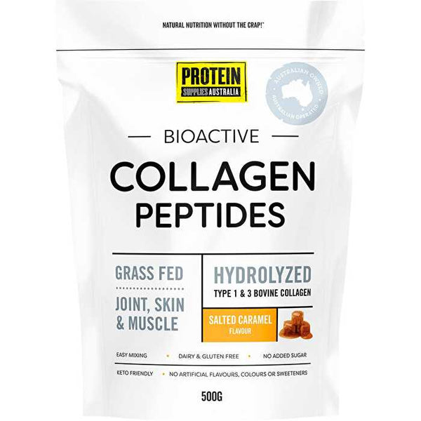 Protein Supplies Australia Collagen Salted Caramel 500g